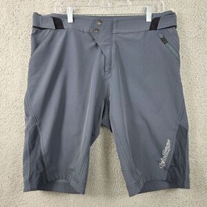 TROY LEE DESIGNS Ruckus Men's Gray Cycling Shorts Unlined Size 36